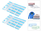 Travel Vacuum Bag Reusable Clothes Quilt Blanket Storage Bags with 3.5cm Air Inlet60x40cm V1294-YM0901-3113200210411