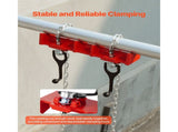 Pipe Welding Vise, 1/2 to 8-inch Pipe Welding Clamp with Dual Chains & Crank Handles, Heavy-Duty V952-HJQ128INCHHSADNZKV0