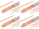 15% Silver Brazing Rods,Silver Solder HVAC Welding Rod Kit, 80 Pcs 10 Inch Flux Coated Brazing Rods V1366-AZ2-W-14570