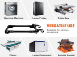 Mobile Base, 680.3 kg Capacity, Adjustable from 457.2 x 609.6 mm to 673.1 x 800.7 mm, Heavy Duty V952-JJYDDZ1500LBNTWJXV0