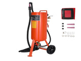 10 Gallon Heavy-Duty Sand Blaster, 60-110 PSI High Pressure Sandblaster, Portable Abrasive Blasting V952-PSG10JL6125PCA4TFV0