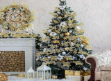 40PCS Glitter Berries Stems and Glitter Artificial Pine Needles Artificial V1192-AZ-W-25841