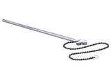 Chain Wrench, 48 inch Chain Pipe Wrench, 13.4 inch Diameter Capacity, CRV Reversible Pipe Fitting V952-GQBSLT48INCHG4URHV0