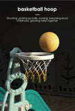 Kids Slide Swing Set Outdoor Toys Playground Activity Basketball Hoop V1097-PSSN01