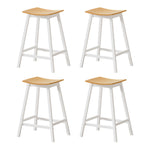 Artiss 4x Bar Stools Wooden Chairs Oak FUR-S-BAR-CHR-01-WDX4