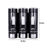 3 Chamber Shower Soap Dispenser Liquid Soap Dispenser Wall Mounted for Shampoo Conditioner Body Wash V1192-AZ-W-24394