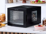 Morphy Richards 10-Shelf Food Dehydrator with 10 Preset Programs and Timer MRFD10SS