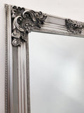 Deluxe French Provincial Ornate Mirror - Silver - X large 210cm x 110cm V292-M-DLUX-XL-SILVER