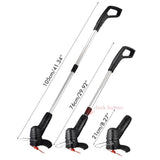 Garden Tool Cordless Lawn Trimmer Cordless Rechargeable Grass Trimmer String Grass Trimmer for V1294-YM0718-10183122