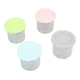 4Pcs Plastic Ice Cream Cans Replacement for Ninja NC299AMZ NC300s Series Creami Ice Cream Makers V1294-YM0703-3113230124811