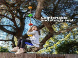 Tree Climbing Swing Rope Hanging Tree Swing, PP/PE, Anti-Slip Discs, Outdoor Adventure Gift. V1232-PSQQ-002