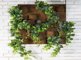 Rust 13-Planter Wallhanging V637-71280PLN