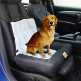 Medium Sized Waterproof Dog Car Seat Bed with Safety Belt V767-9LPET01-M-GJ-B