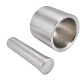 Mortar Pestle Dual Structure Design Glossy Texture Practical Silent Cleanable Kitchen Grinder for V1294-YM0715-3118210335711