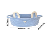 Chmadoxn Adorable Easter Bunny Basket for Kids - Perfect Easter Gift, Cute Easter Bucket Bags with V1189-WXFWAL-20260326-02163