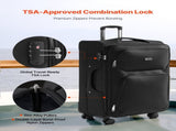 Softside Expandable Luggage with Spinner Wheels, 71 cm Softside Large Luggage, Lightweight V952-BYKSTXBYHS2881CTJ001V0
