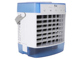 Desktop Air Conditioner Fan Remote Control Quiet Cooling Misting Fan for Office Dormitory Blue V1294-YM0901-3113240184111