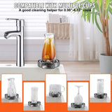 VEVOR Glass Rinser 10-Hole Rotating Stainless Steel Washer ABS Cup Holder V952-TMAZSXBQLSN3YMGJJV0