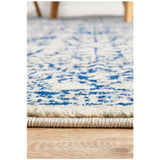 Evoke 256 Blue Indoor Rug 400x300cm - Soft Heat-Set Polypropylene V178-69103
