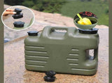 12L 18L 25L Water Container Jerry Can Bucket Camping Outdoor Storage Barrel - 18L Square Drum V1308-DSZKI-689-2
