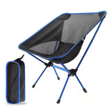 Royal blue Lightweight Folding Camping ChairAluminium Frame, 600D Oxford Fabric V888-ELOSUNG58067