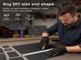 4Pcs Neoprene Rubber Sheet Long Lasting Durability Rubber Sheet Easy to Cut and Customize for DIY V1366-AZ2-W-15026