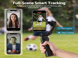 Devanti 3-Axis Gimbal Stabilizer with Tripod for Smartphone, Foldable Selfie Stick PSL-L9-F3G-BK