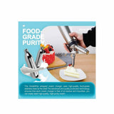 Cream Whipper Dispenser 250ml + 50x NO2 Chargers - Aluminium Canister + Nozzles V238-SUPDZ-40175958196304