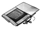 Silver AC Unit Cover Air Conditioner Unit Aluminum Foil Dustproof Rainproof Sunshield Cover V1294-YM0706-3117230150114