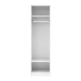 Artiss Wardrobe Clothes Closet Storage Organizer Shelf White FURNI-N-WR02-WH-AB