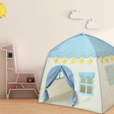 Kids Tent, Children Indoor Castlehouse, Portable & Foldable Teepee, Princess Prince Castle V1370-AZ4-18764