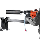 Diamond Core Drilling Machine, 10in Wet Concrete Core Drill Rig with Stand Wheels, 750RPM Speed & V952-LSJGSZKJYCW104M3IV3