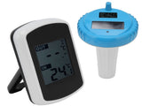Floating Solar Wireless Thermometer Waterproof Swimming Pool Water Temperature Monitor V1294-YM0901-3111210143811