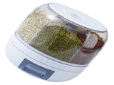 Grains Separate Storage Box Sealed Rotating Rice Bucket Home Insect Damp Proof Rice Storage Tank S V1294-YM0626-3118230011912