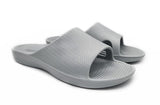 Archline Rebound Orthotic Slides Flip Flop Thongs Slip On Arch Support - Stone Grey - Euro 44 V563-AHS00102-44