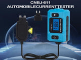 Automotive Circuit Fault Probe Tester, 20A 48V Car Relay Fuse Blade Checker with Blue Backlit LCD V1366-AZ2-W-11537