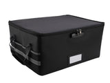 Fireproof Document Box Water Proof Antistatic Reflective Stripe Portable File Box with Lock for CD V1294-YM0901-3117250071011