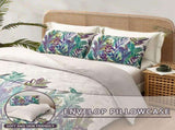 Marble Leaf Solenne Ivy Quilt / Doona / Duvet Cover set V745-AQ044145Q3