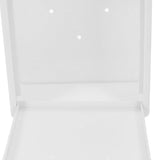 White Box with Space-Saving Design and Secure Lock for Convenient Storage V1369-AZ3-W-17167