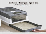 Automatic UV Sterilizing Cat Litter Box -Enclosed Design, Odor Control, and UV Germicidal Technology V888-ELOSUNG10169