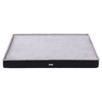 i.Pet Pet Bed Dog Cat Extra Large Calming Soft Sofa Foam Cushion Washable Cover Grey PET-BED-FLAT-XL120-GR