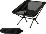 Portable Folding Moon Chair with Carry Bag, Lightweight Aluminium Outdoor Seat for Camping, Hiking, V1189-LC-AMZ-00065