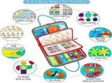 Multicolour Montessori Sensory Busy Board for Kids - Multi-Colour Learning Toy V178-59219