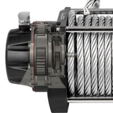 Industrial Hydraulic Winch 9071kg, Hydraulic Anchor Winch with 24m Strong Steel Cable, Hydraulic V952-YYJP20000B0000001V0