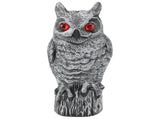 Solar Powered Owl Glowing Eyes Lifelike Appearance Waterproof Sun Resistant Bird Repeller for Home V1294-YM0716-3111220170011