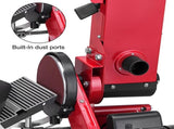 Belt Sander 4" x 36", Disc Combo Sander 6",Electric Adjustable Bench Belt Sander 375W,Grinder Bench V952-SGJXCSDJ000000001V3