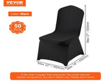 Stretch Spandex Folding Chair Covers, Universal Fitted Chair Cover, Removable Washable Protective V952-YTHS50PCSZKQOHXZ1V0