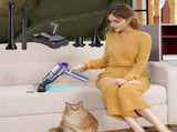 Portable Wireless Vacuum Cleaner 20000PA Vacuum 4-In-1 Vacuum Hand-Held - Gray - Size Brush - less V1106-769-87705-GRY-BRUSH