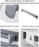Foil Cutter with Wall Holder for Plastic and Aluminum Foil, 39x10x24cm, Gray V1188-MS-325-1554