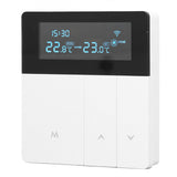 16A Smart Color Thermostat Programmable Smart Electric Heating Thermostat for Home Offices Shopping V1294-YM0706-3114230133311